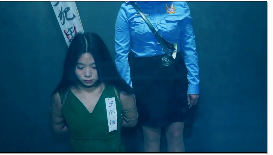 SJSZ694-胜景影视 落网 下集 女毒贩被宣判绞刑，宣判完被钉上特重刑死镣，等待绞刑